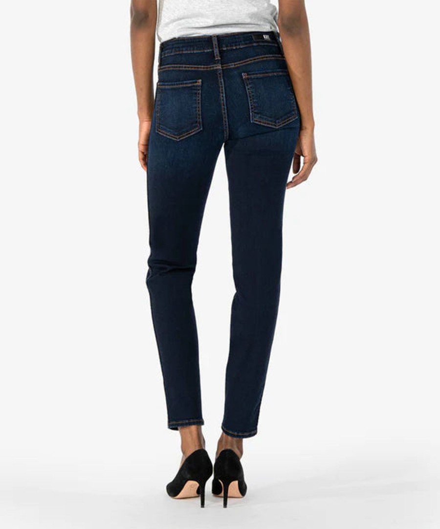 Women Kut Denim Pants | Diana High Rise Relaxed Fit Fab Ab Skinny-Beloved Wash