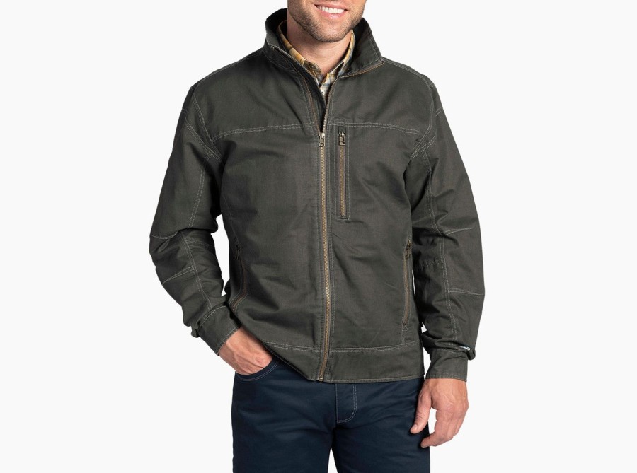 Men Kuhl Jackets | M'S Burr Jacket-Gun Metal