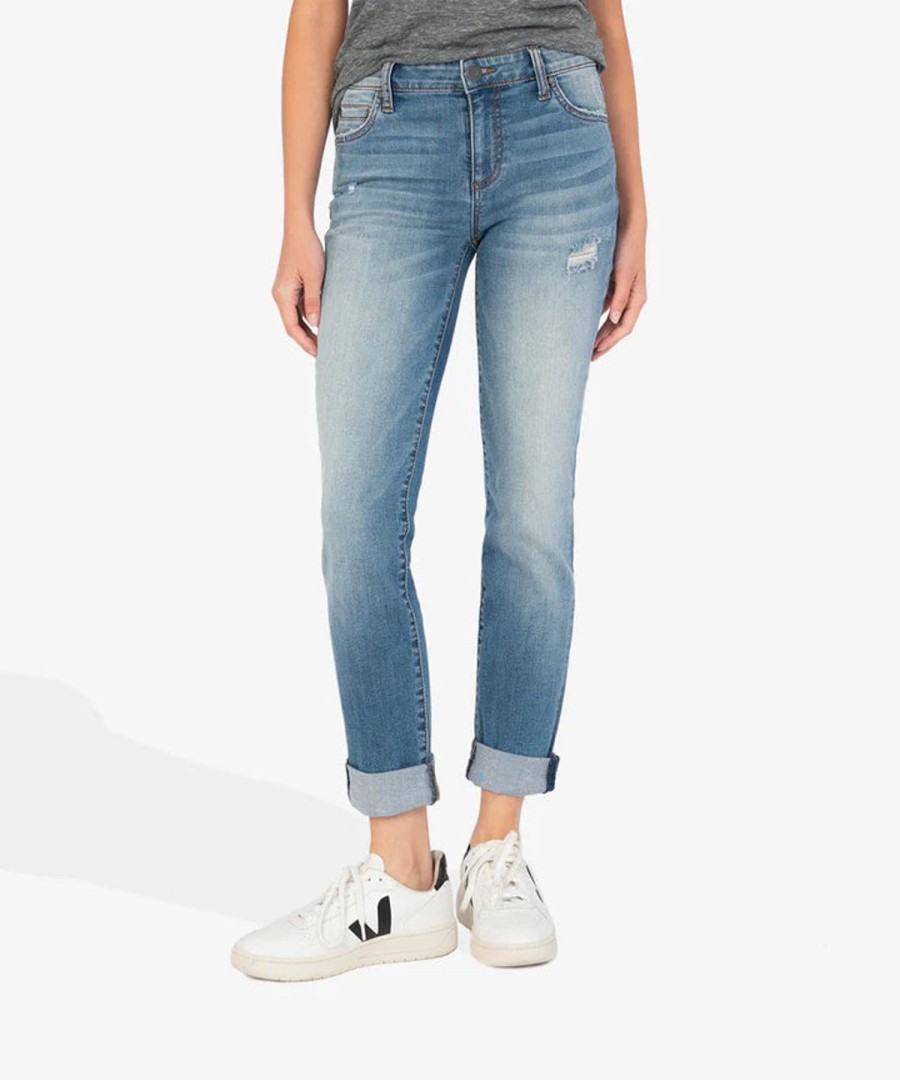 Women Kut Denim Pants | Catherine Boyfriend-Voice Wash