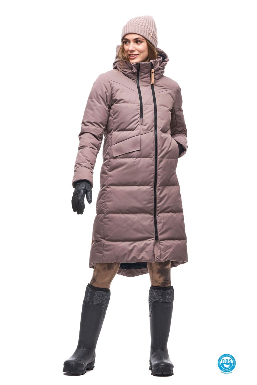 Women Indyeva Parkas | W'S Maco Parka Rds-Peppercorn