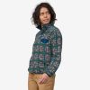 Women Patagonia Sweaters | W'S Lightweight Synchilla® Snap-T® Fleece Pullover-Snow Beam: Pale Periwinkle