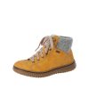 Women Rieker Boots | W'S Z4243-68 Waterproof Winter Booties-Yellow