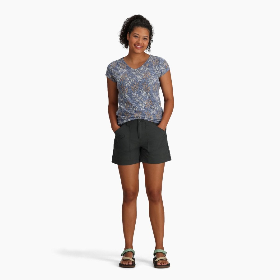 Women Royal Robbins Shorts | W'S Backcountry Pro Ii Short-Charcoal