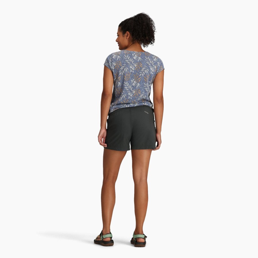 Women Royal Robbins Shorts | W'S Backcountry Pro Ii Short-Charcoal