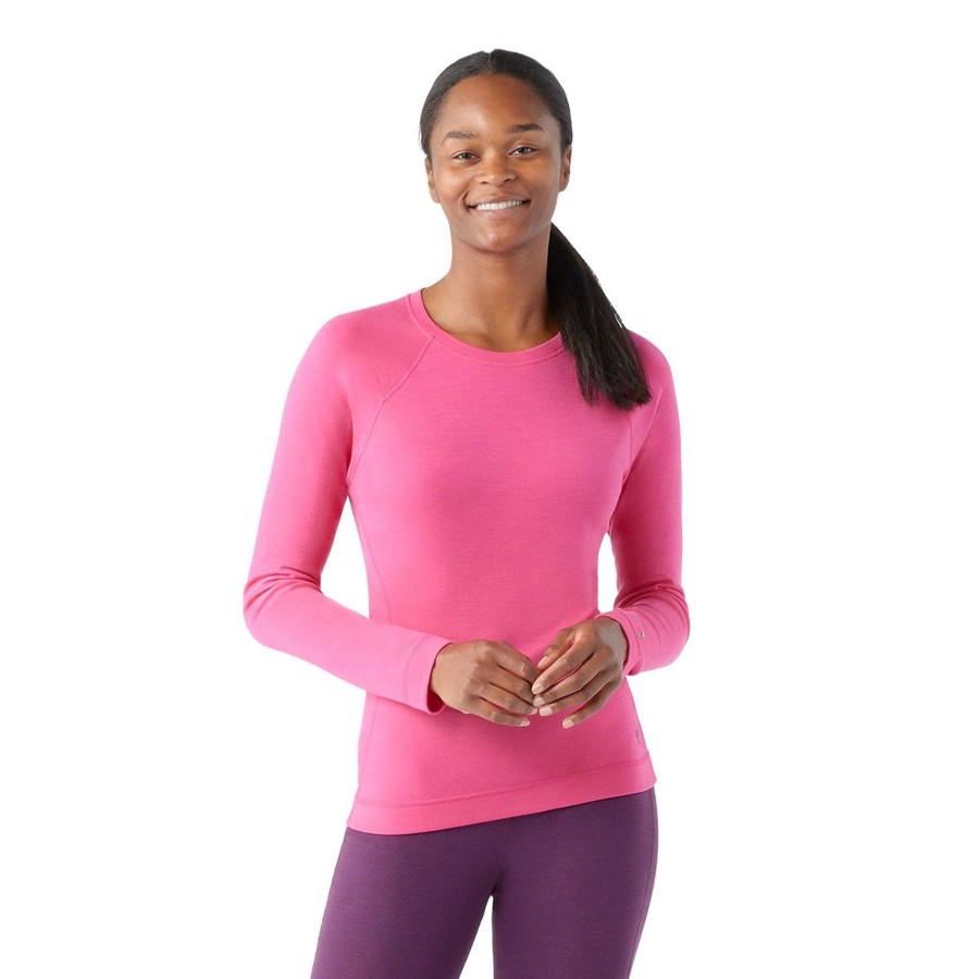 Women Smartwool | W'S Thermal Baselayer Boxed Crew- Power Pink