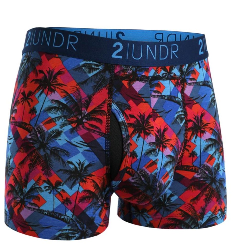 Men 2 UNDR | Swing Shift Boxer Briefs-Fiji