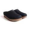 Women Halflinger Slippers | Haflinger Gzl-Charcoal/Graphite