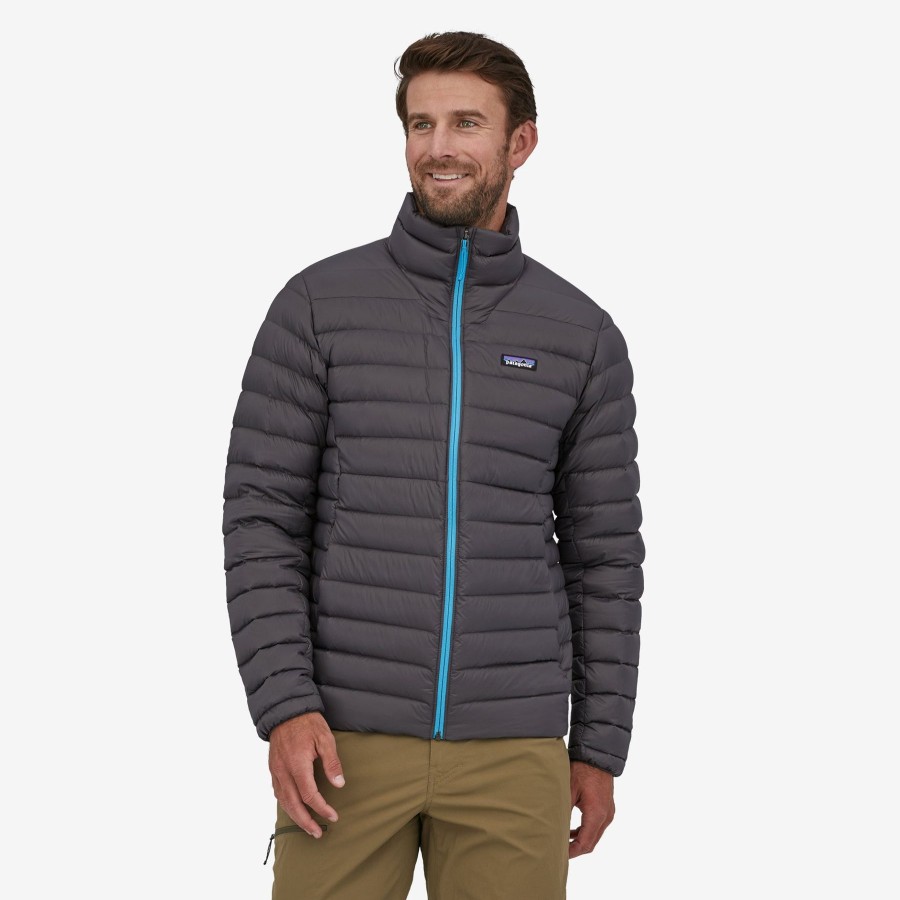 Men Patagonia Jackets | M'S Down Sweater-Forge Grey