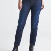 Women DU/ER Pants | W'S Performance Denim Girlfriend-Dark Stone