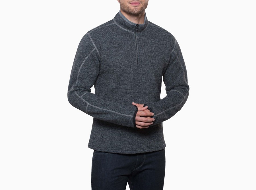 Men Kuhl Sweaters | M'S Thor 1/4 Zip-Graphite