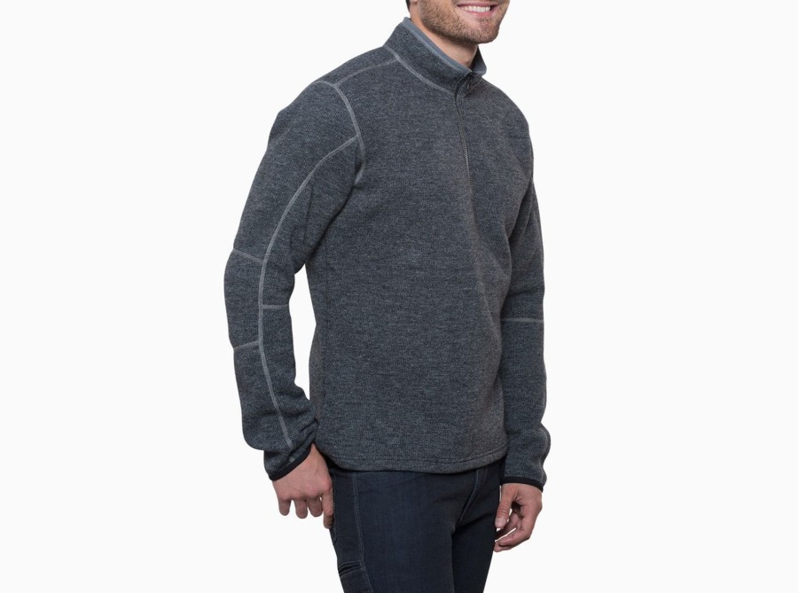 Men Kuhl Sweaters | M'S Thor 1/4 Zip-Graphite