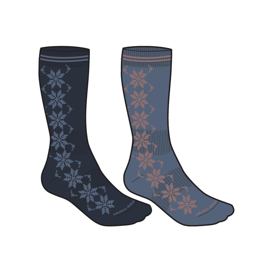 Women Kari Traa Socks | W'S Vinst Wool Sock 2 Pack-Sail (Size 36-38)