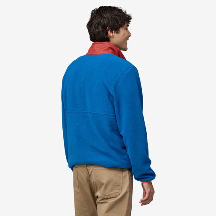 Men Patagonia Jackets | M'S Mircodini 1/2 Zip Pull Over -Endless Blue