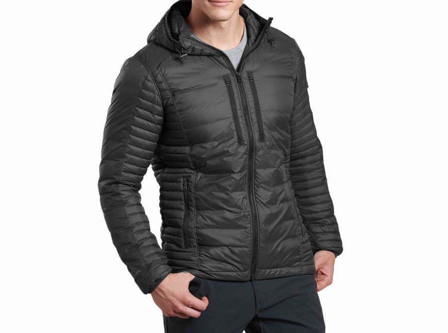 Men Kuhl Jackets | M'S Spyfire Hoody-Blackout