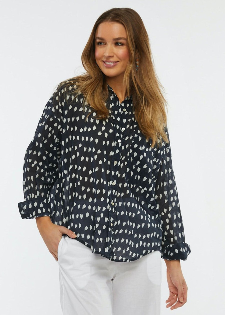 Women Zaket & Plover Sweaters | W'S Cotton Voile Shirt- Venice