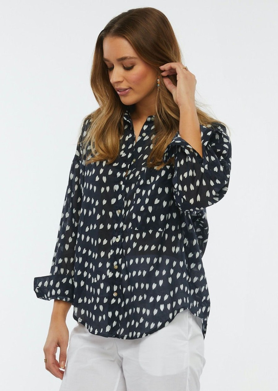 Women Zaket & Plover Sweaters | W'S Cotton Voile Shirt- Venice