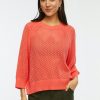 Women Zaket & Plover Sweaters | W'S Holey Top-Dubarry Grapefruit