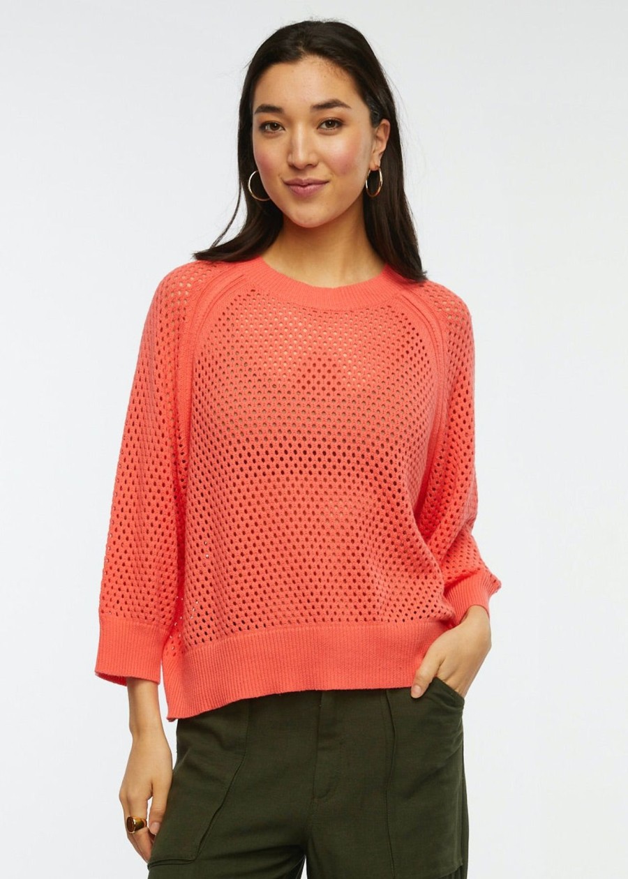 Women Zaket & Plover Sweaters | W'S Holey Top-Dubarry Grapefruit