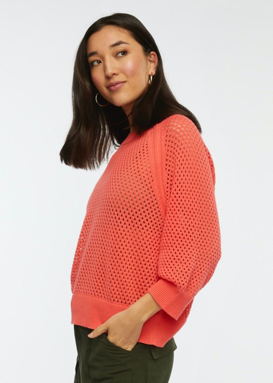 Women Zaket & Plover Sweaters | W'S Holey Top-Dubarry Grapefruit