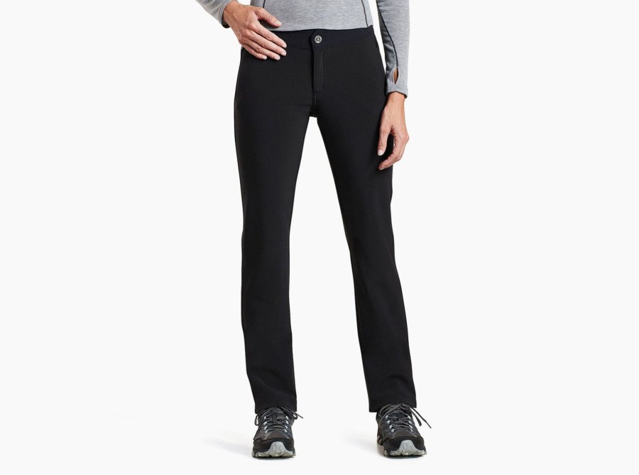 Women Kuhl Pants | W'S Frost Softshell Pant-Raven, Regular Length