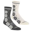 Women Kari Traa Socks | W'S Vinst Wool Sock 2 Pack-Dus (Size 39-41)