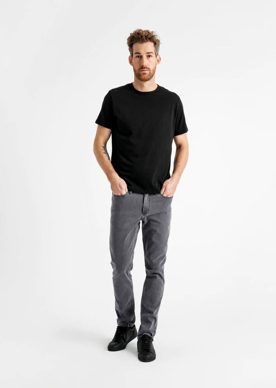 Men DU/ER Pants | M'S Performance Denim Slim Fit-Aged Grey