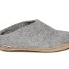 Women Glerups Slippers | Glerup Slipper-Grey