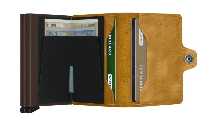 Women Secrid Wallets | Twinwallet-Vintage Ochre