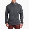 Men Kuhl Sweaters | M'S Thor Full Zip-Graphite