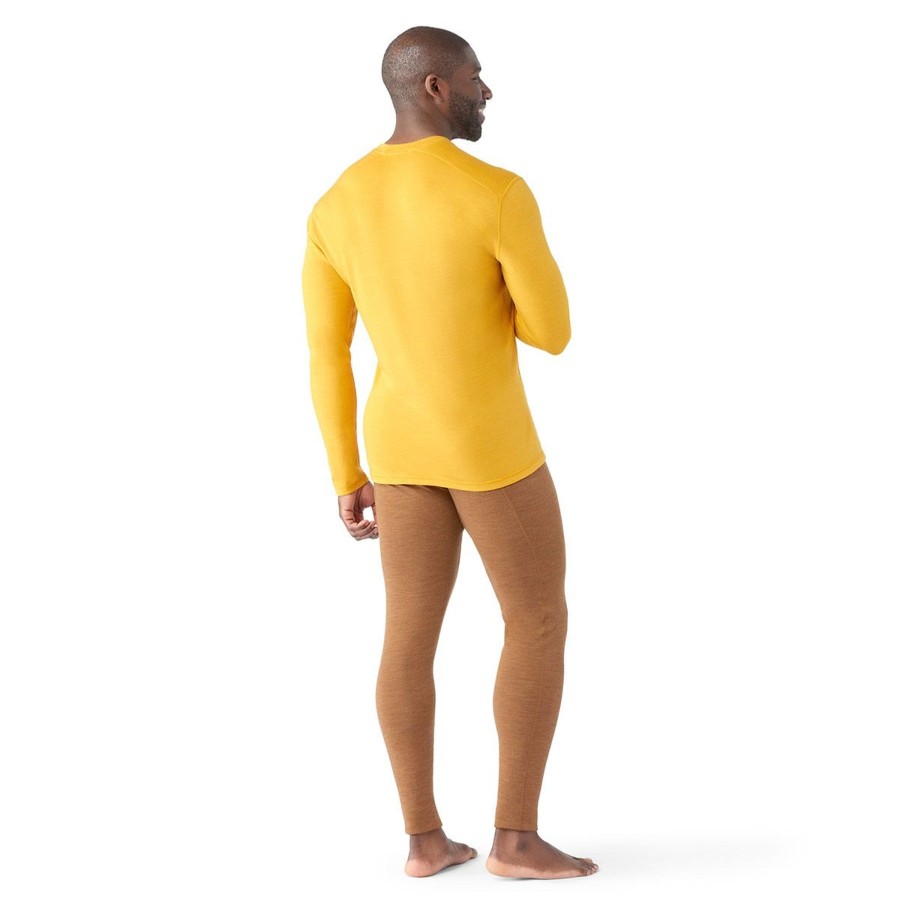 Men Smartwool Shirts | M'S Merino Classic Baselayer Crew-Honey Gold