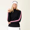 Women Krimson and Klover Sweaters | W'S Downhill Zip Sweater-Black