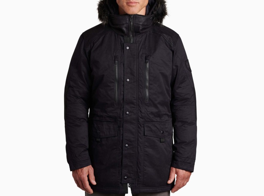 Men Kuhl Parkas | M'S Arktik Down Parka-Blackout