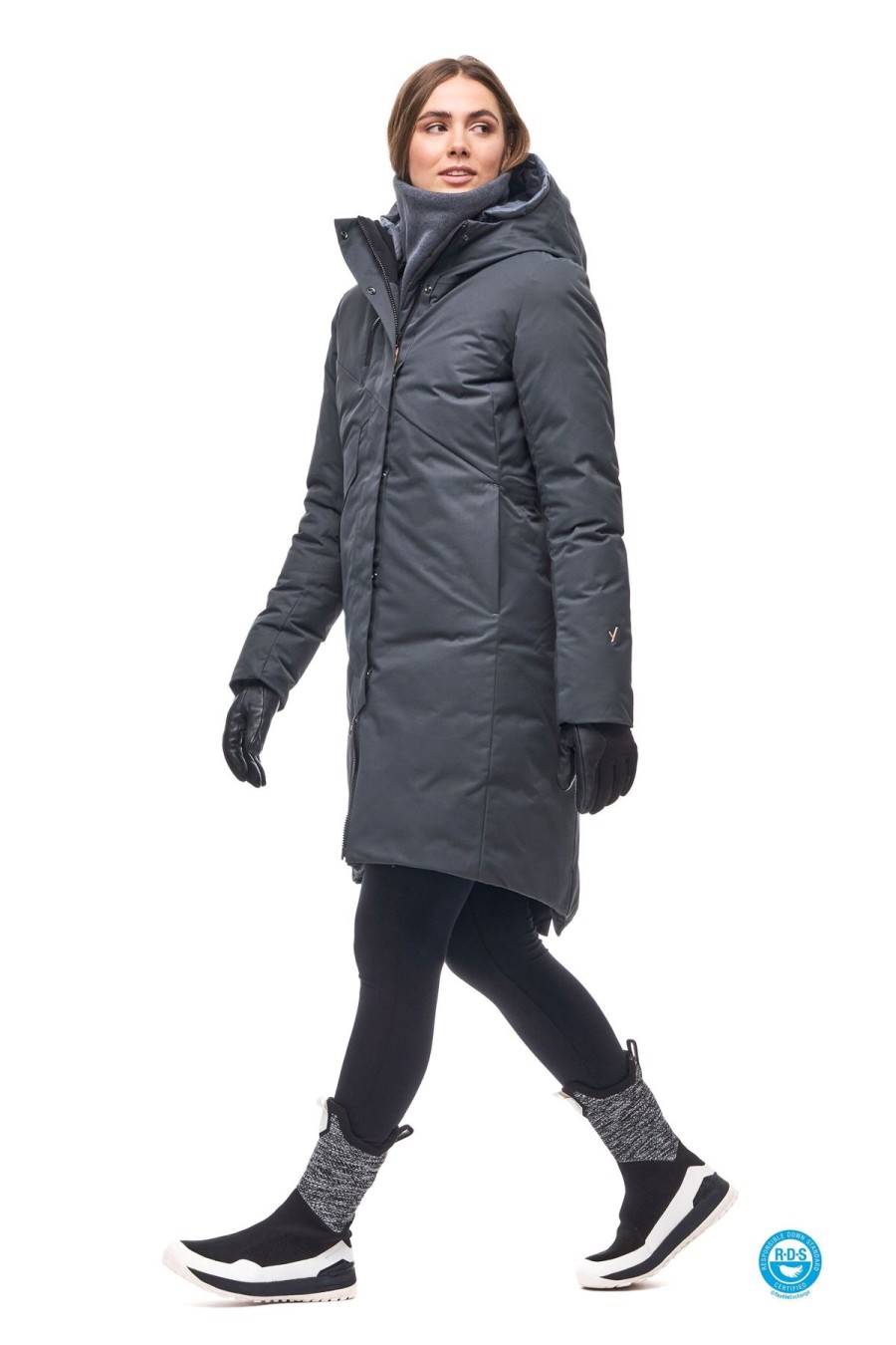 Women Indyeva Parkas | W'S Matka Iv Rds Parka-Deep Forest