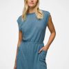 Women PrAna | W'S Cozy Up Cut Out Dress-High Tide Heather