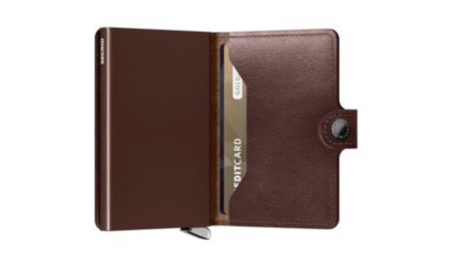 Women Secrid Wallets | Secrid Miniwallet -Dusk Dark Brown