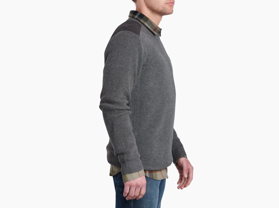 Men Kuhl Sweaters | M'S Evader Sweater-Cloud Gray