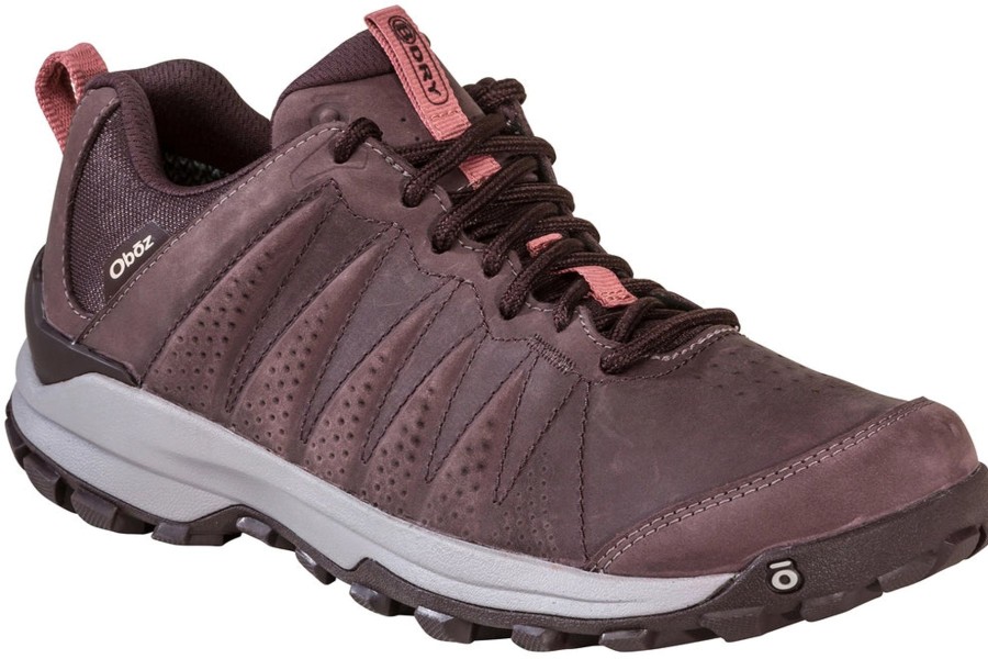 Women Oboz Shoes | W'S Sypes Low-Waterproof-Pepper Corn