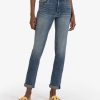 Women Kut Denim Pants | Rachael High Rise Mom Jean-Cleanse Wash