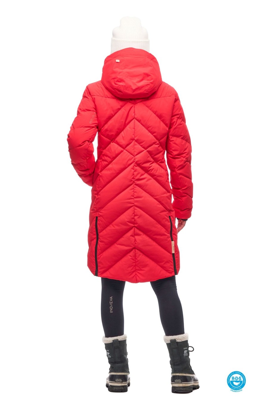 Women Indyeva Jackets | W'S Leggero Parka Rds-Grenadine