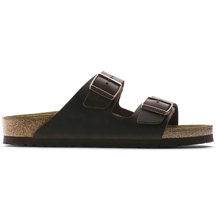 Men Birkenstock Sandals | Arizona Oiled Leather-Habana