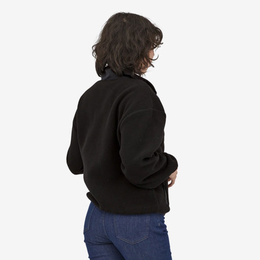 Women Patagonia Jackets | W'S Synch Full Zip Jacket-Black