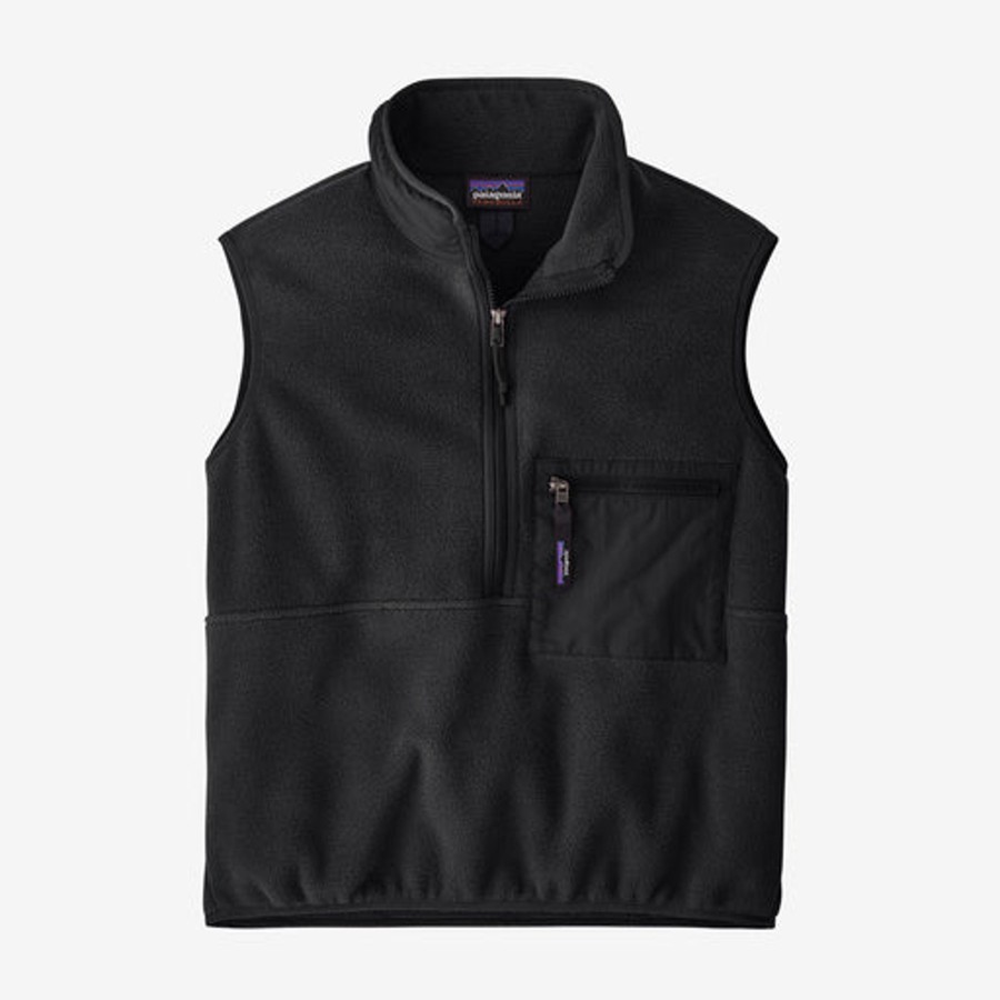 Women Patagonia Sweaters | W'S Synch Vest-Black