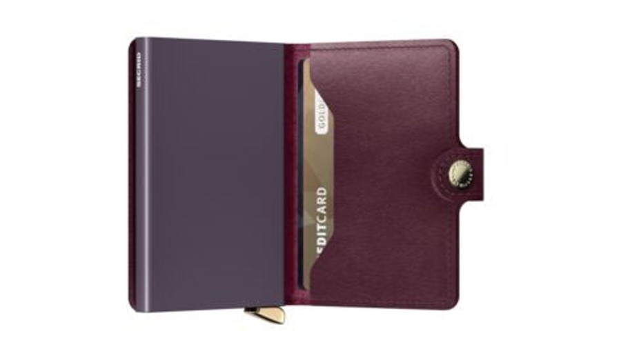 Women Secrid Wallets | Secrid Miniwallet -Dusk Bordeaux