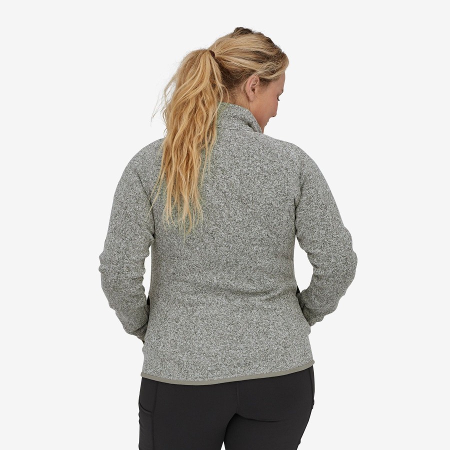 Women Patagonia Sweaters | W'S Better Sweater Jacket-Birch White