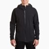 Men Kuhl Jackets | M'S Stretch Voyagr Rain Jacket-Raven