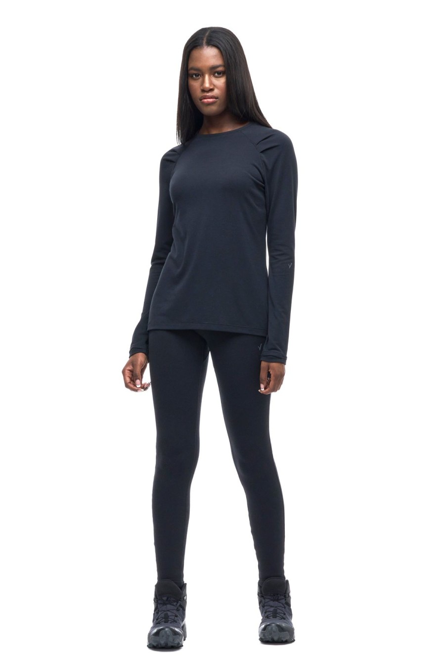 Women Indyeva Shirts | Koro Long Sleeve-Black