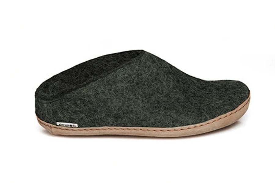 Men Glerups Slippers | Glerup Slipper-Forest