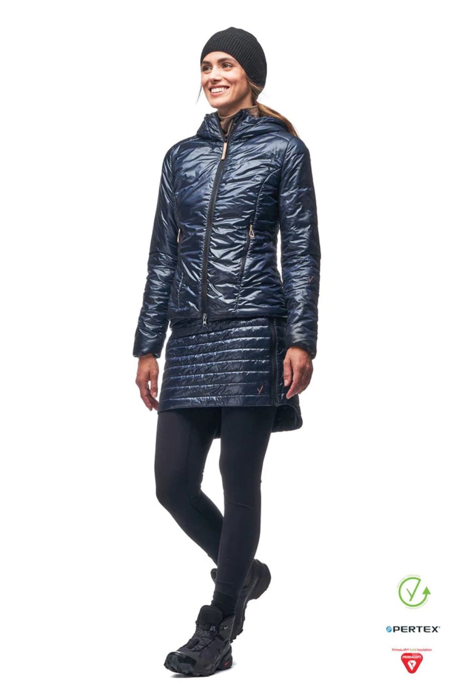 Women Indyeva Jackets | Gangari Jacket-Dark Navy