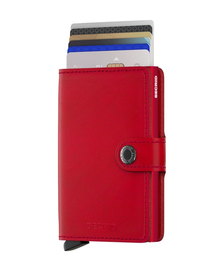 Women Secrid Wallets | Miniwallet-Original Red-Red