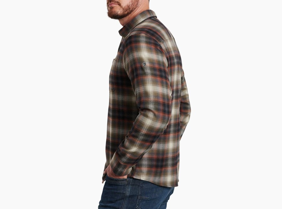 Men Kuhl Shirts | M'S Law Flannel -Red Rock Falls